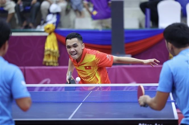 Table tennis players keep eyes on the Olympics after 15 years